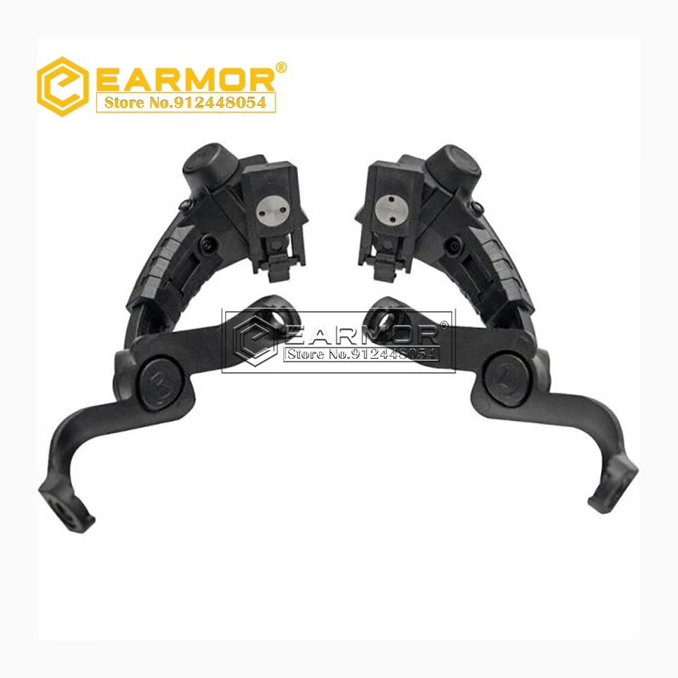 EARMOR M16C Headset Rail Mount Bracket ARC Rail Adapter for M31 / M32 / M31H / M32H Headset